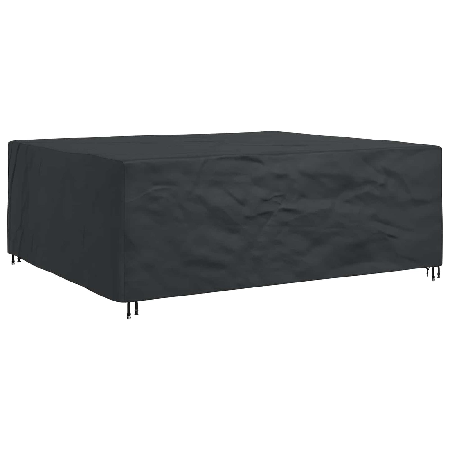 vidaXL Κάλυμμα επίπλων Μονόχρωμο Μαύρο 300 x 250 x 100 cm 600D