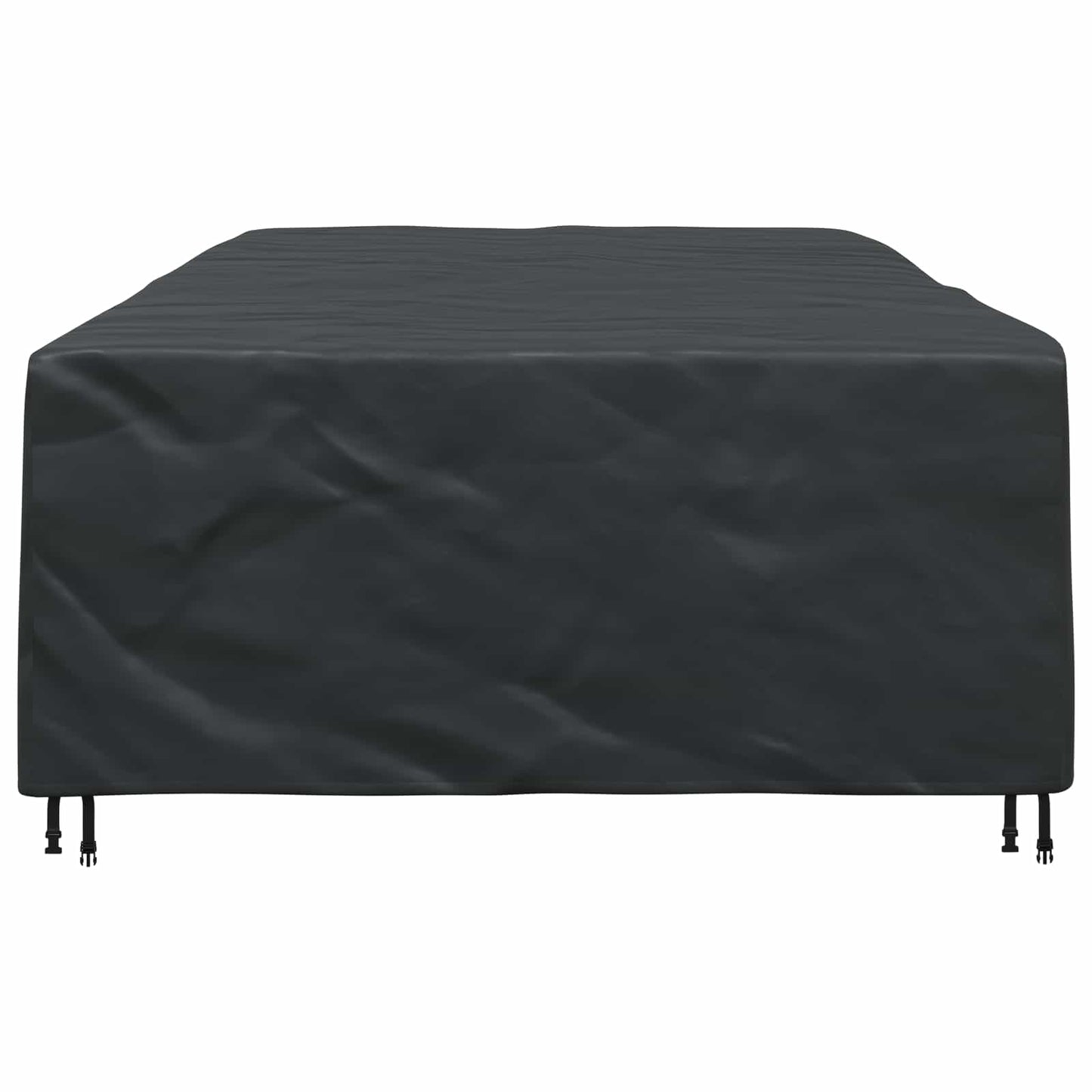vidaXL Κάλυμμα επίπλων Μονόχρωμο Μαύρο 315 x 180 x 74 cm 420D