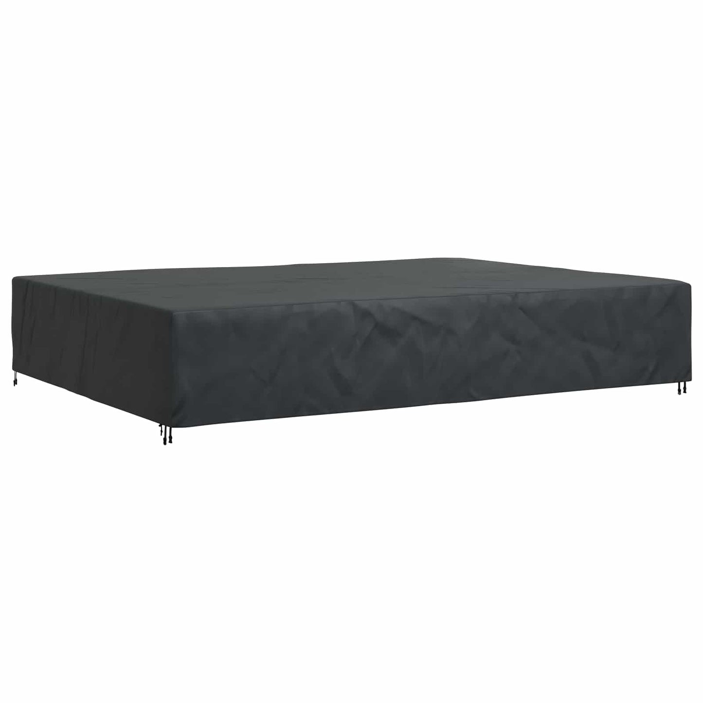 vidaXL Κάλυμμα επίπλων Μονόχρωμο Μαύρο 400 x 300 x 70 cm 210D