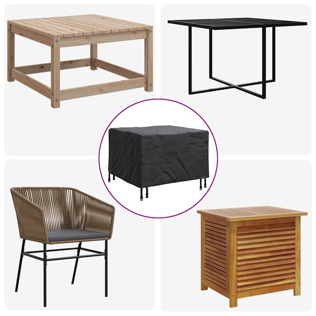 vidaXL Κάλυμμα Επίπλων Εξωτερικού Χώρου 60 x 60 x 45 cm Ύφασμα 210D