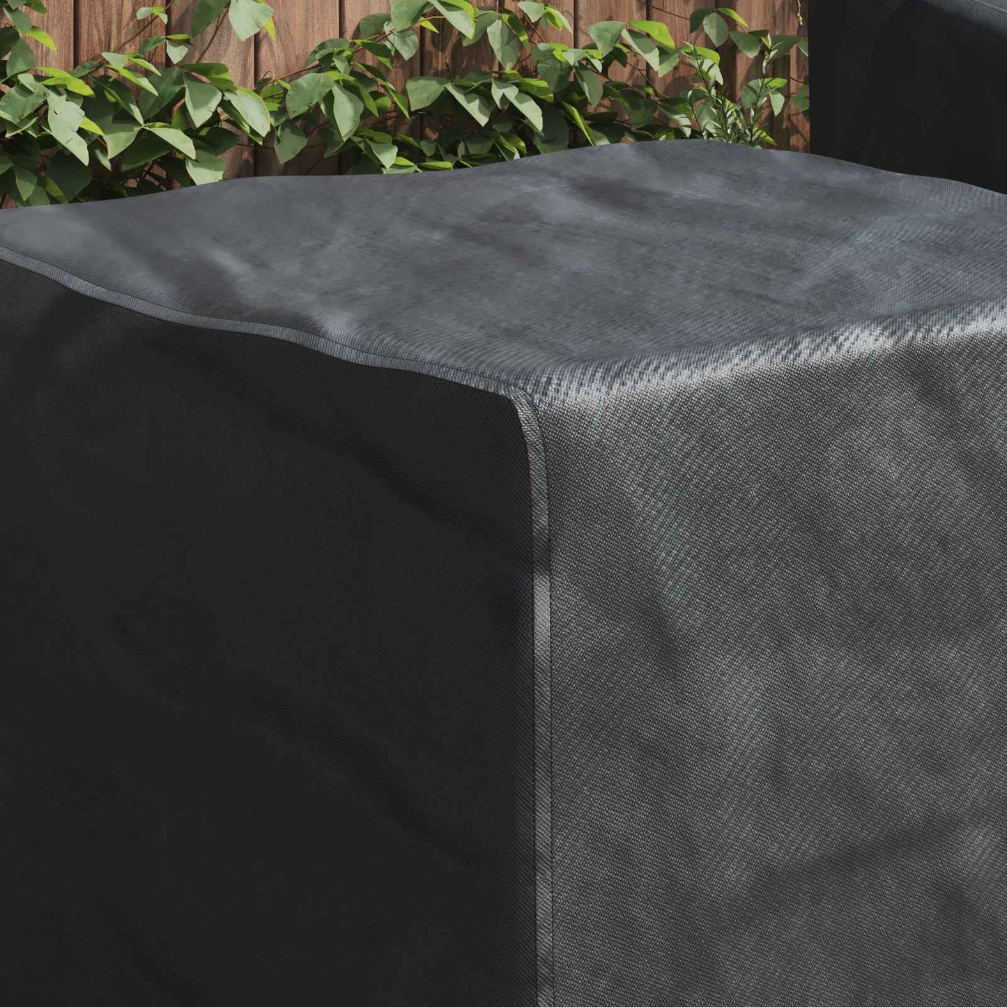 vidaXL Κάλυμμα επίπλων Μαύρο 74 x 74 x 60 εκ Ύφασμα Oxford 210D