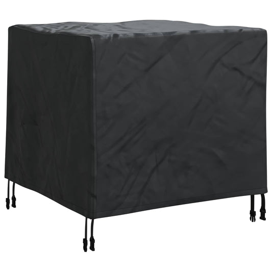 vidaXL Κάλυμμα επίπλων Μαύρο 74 x 74 x 60 εκ Ύφασμα Oxford 210D