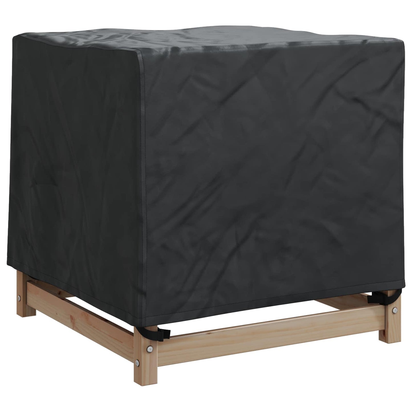 vidaXL Κάλυμμα επίπλων Μαύρο 74 x 74 x 60 εκ Ύφασμα Oxford 210D