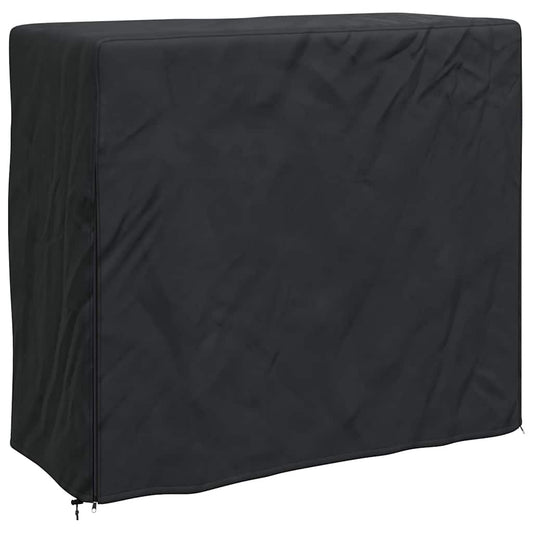 vidaXL Κάλυμμα για ξυλιέρα Μαύρο 61 x 122 x 106 εκ. Υφασμα Oxford 600D