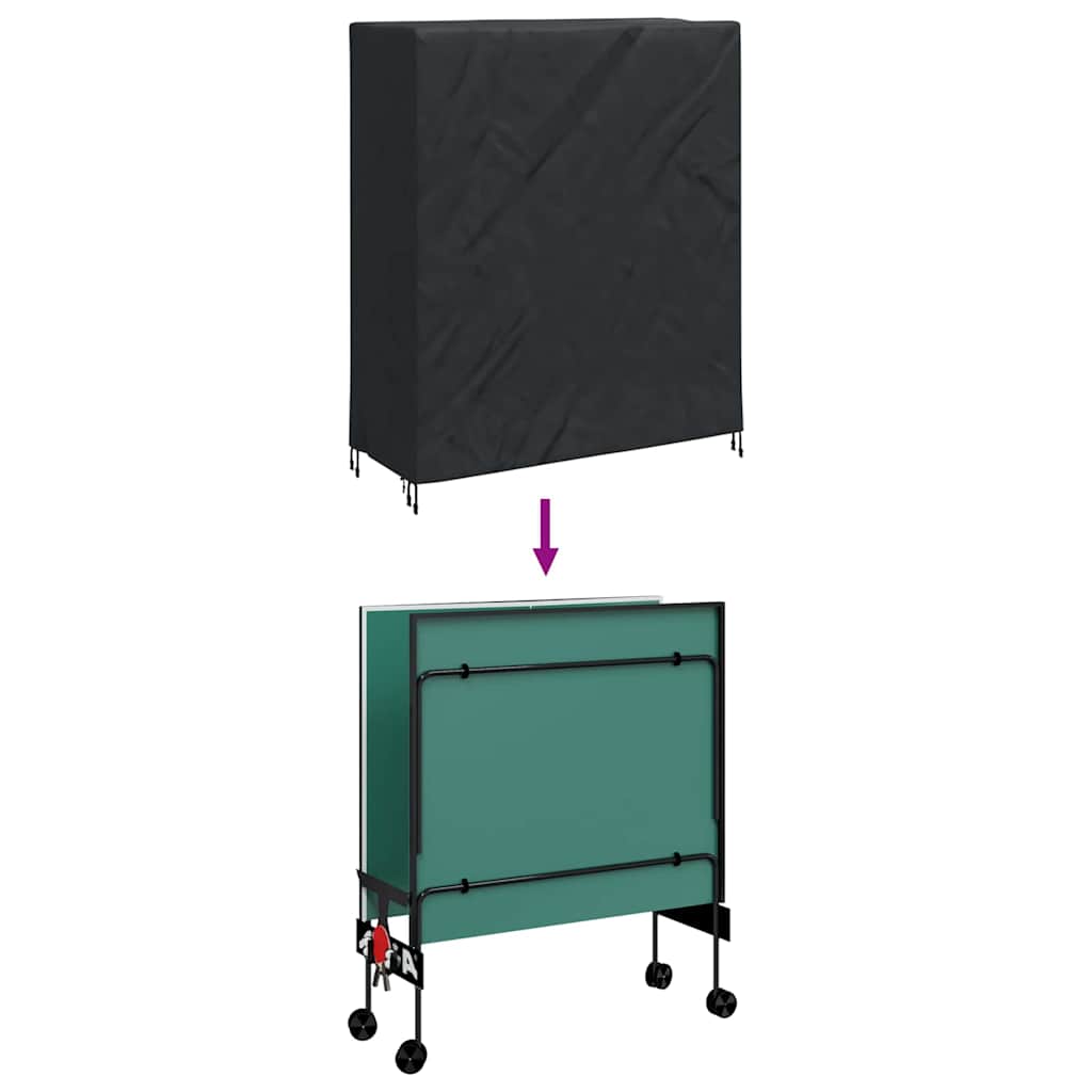 vidaXL Κάλυμμα Τραπέζης Πινγκ Πονγκ 165 x 70 x 185 εκ ύφασμα Αδιάβροχο