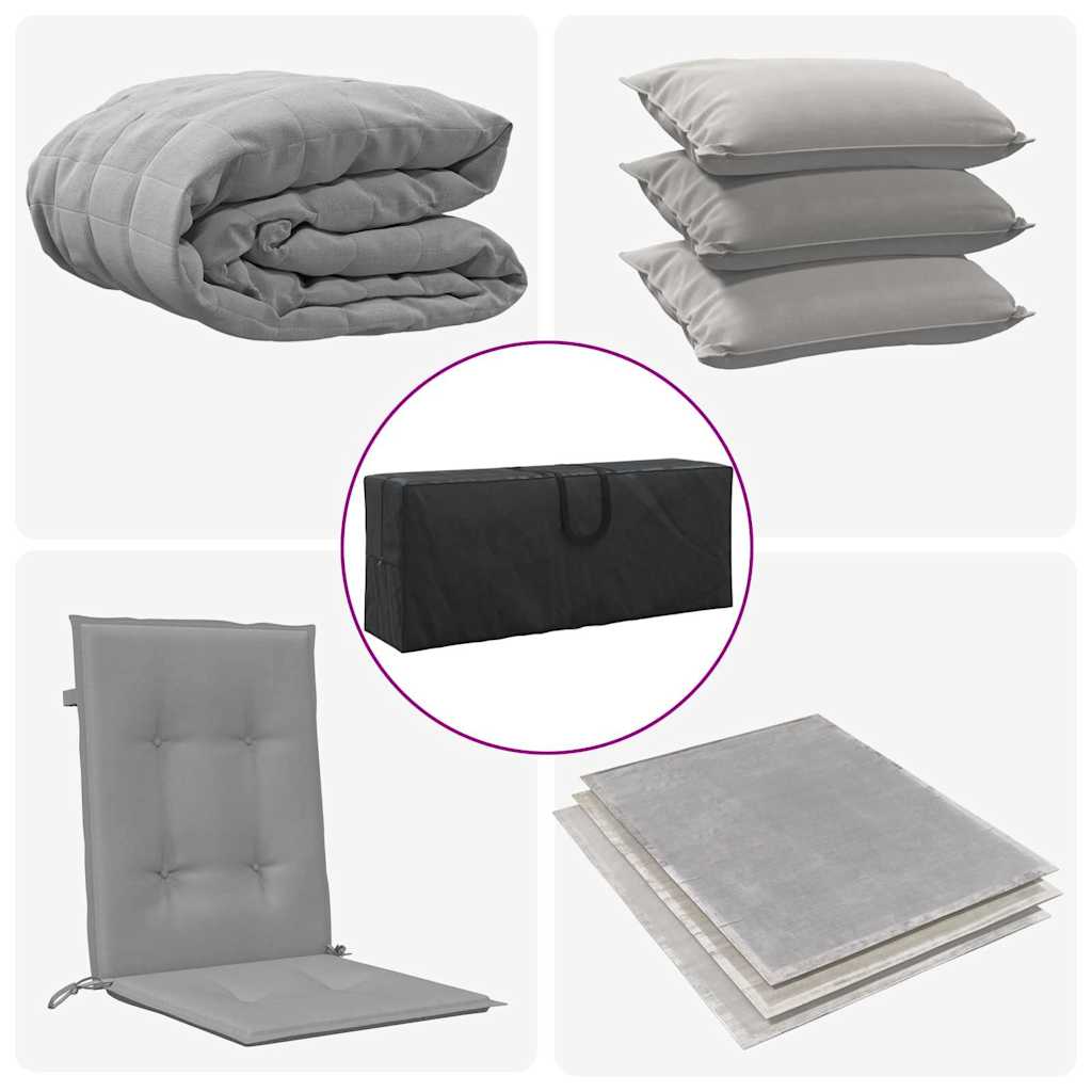 vidaXL Κάλυμμα Επίπλων Εξωτερικού Χώρου 125 x 32 x 50 εκ.