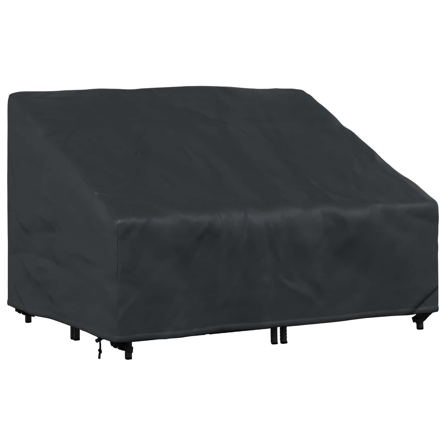 vidaXL Κάλυμμα Παγκάκι Κήπου 130 x 95 x 40 / 80 εκ Ύφασμα Oxford 420D