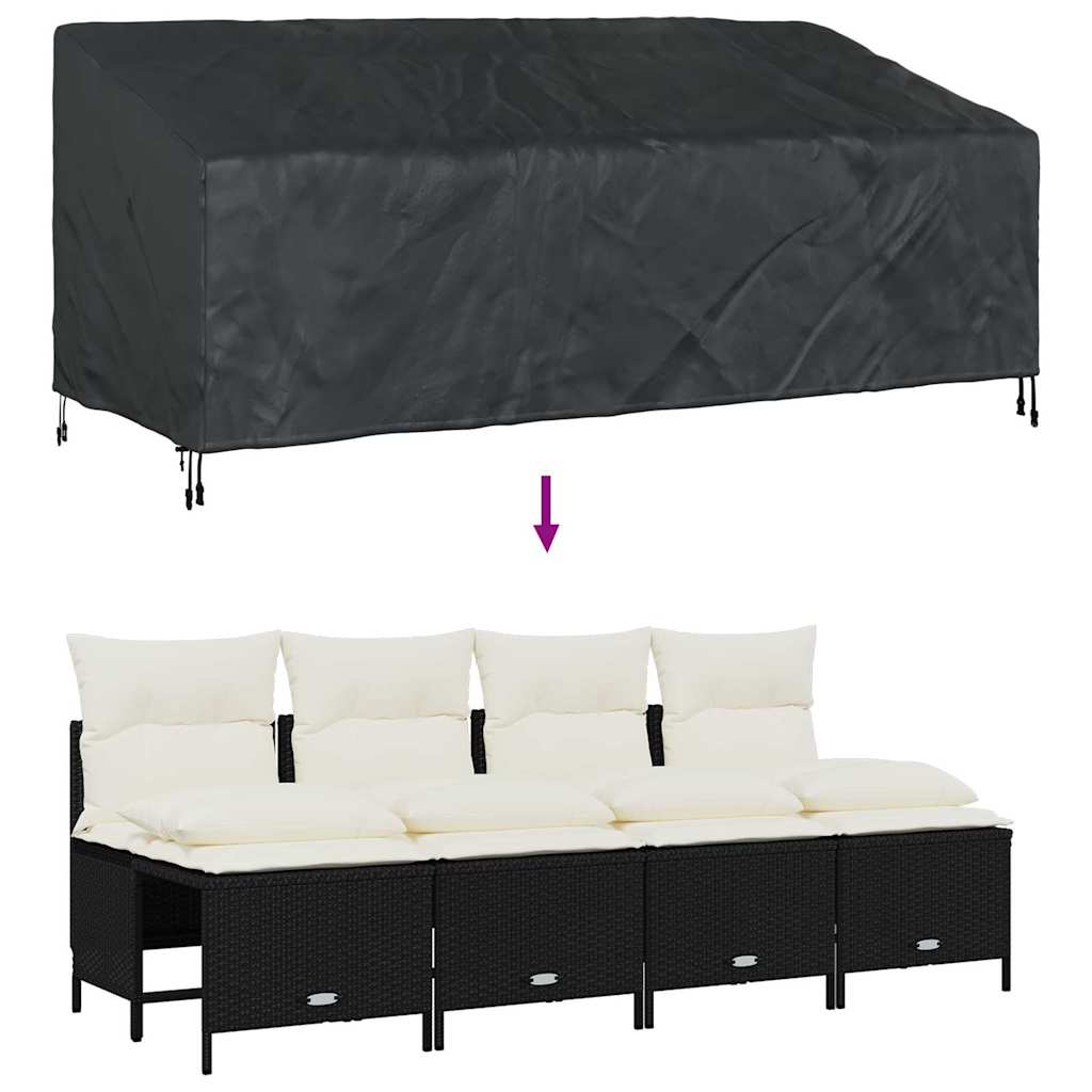 vidaXL Κάλυμμα Επίπλων Εξωτερικού Χώρου 220 x 100 x 89 εκ