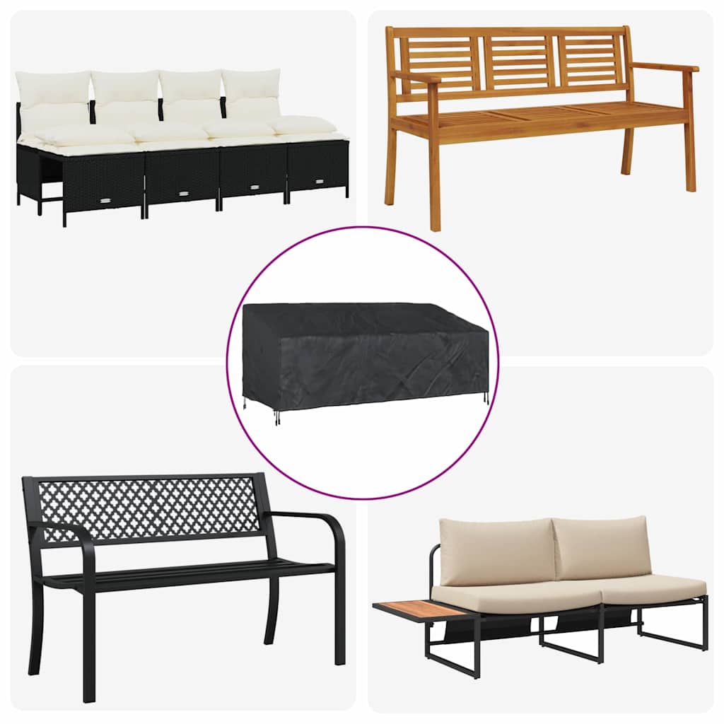 vidaXL Κάλυμμα Επίπλων Εξωτερικού Χώρου 220 x 100 x 89 εκ