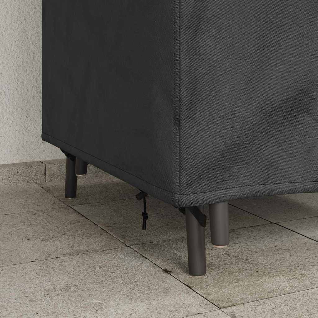 vidaXL Κάλυμμα Κήπου για Καρέκλα Μαύρο 75 x 78 x 65 / 100 εκ Ύφασμα 210D