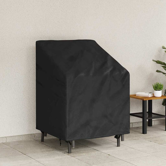 vidaXL Κάλυμμα Κήπου για Καρέκλα Μαύρο 75 x 78 x 65 / 100 εκ Ύφασμα 600D