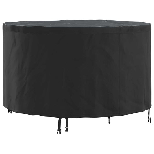 vidaXL Κάλυμμα επίπλων Μαύρο 128 x 128 x 71 εκ. Ύφασμα Oxford 420D