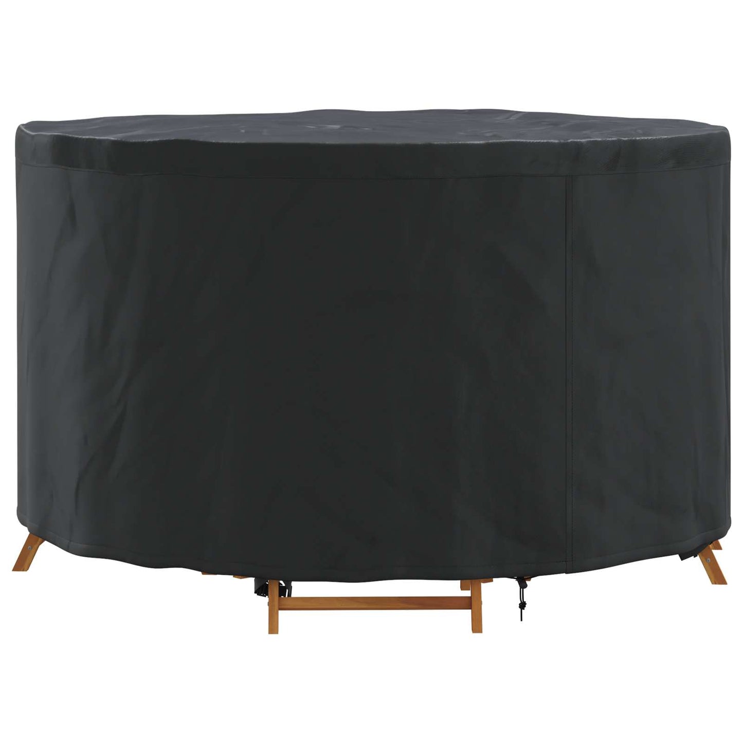 vidaXL Κάλυμμα επίπλων Μαύρο 128 x 128 x 71 εκ. Ύφασμα Oxford 420D