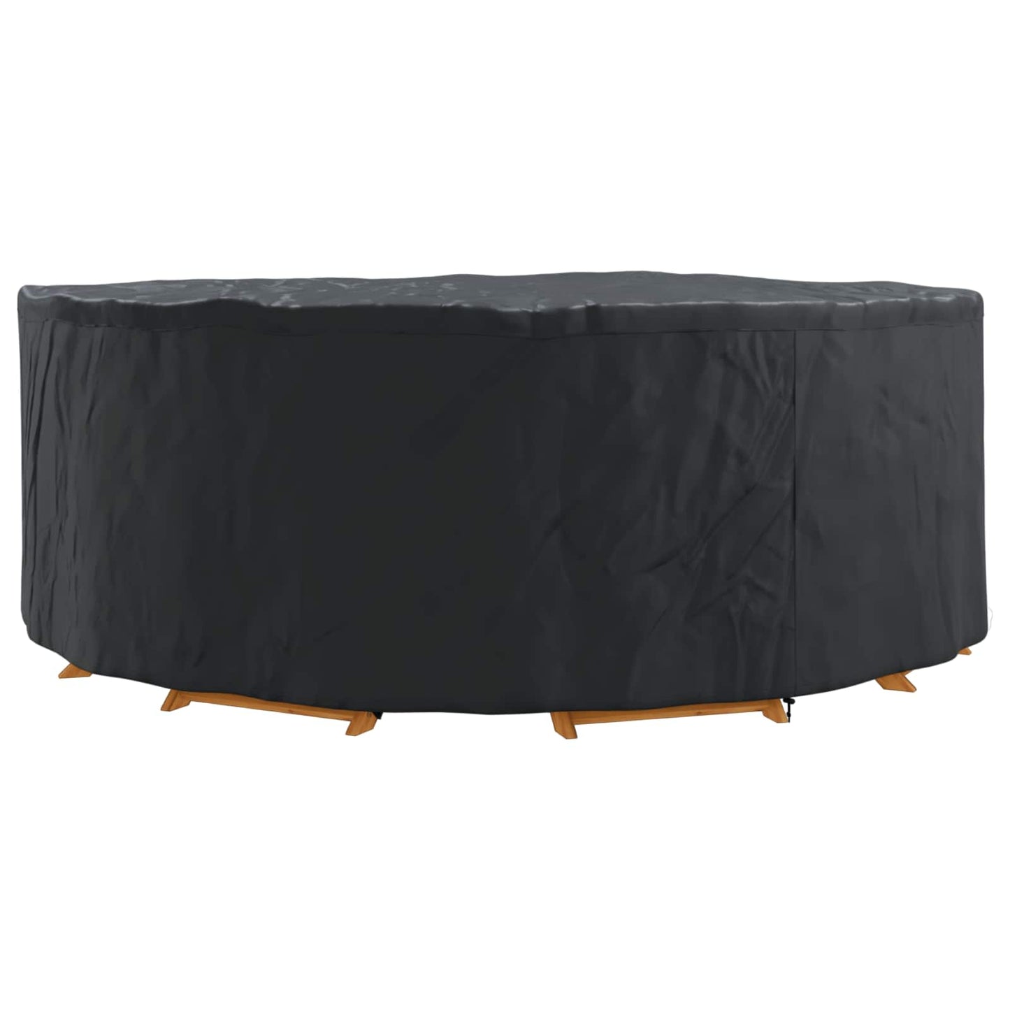 vidaXL Κάλυμμα επίπλων Μαύρο 244 x 244 x 105 εκ. Υφασμα Oxford 420D