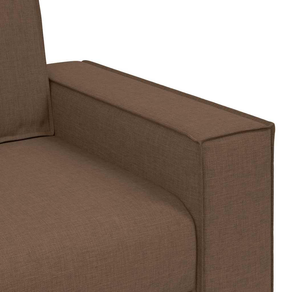 vidaXL Πολυθρόνα-Καναπέ-Καφέ 100x78x84 εκ. από Ύφασμα