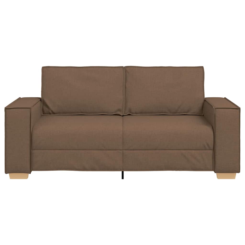 vidaXL Διθέσιος Καναπές Καφέ 180x78x84 εκ. Υφασμάτινος
