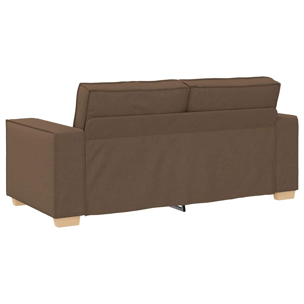 vidaXL Διθέσιος Καναπές Καφέ 180x78x84 εκ. Υφασμάτινος