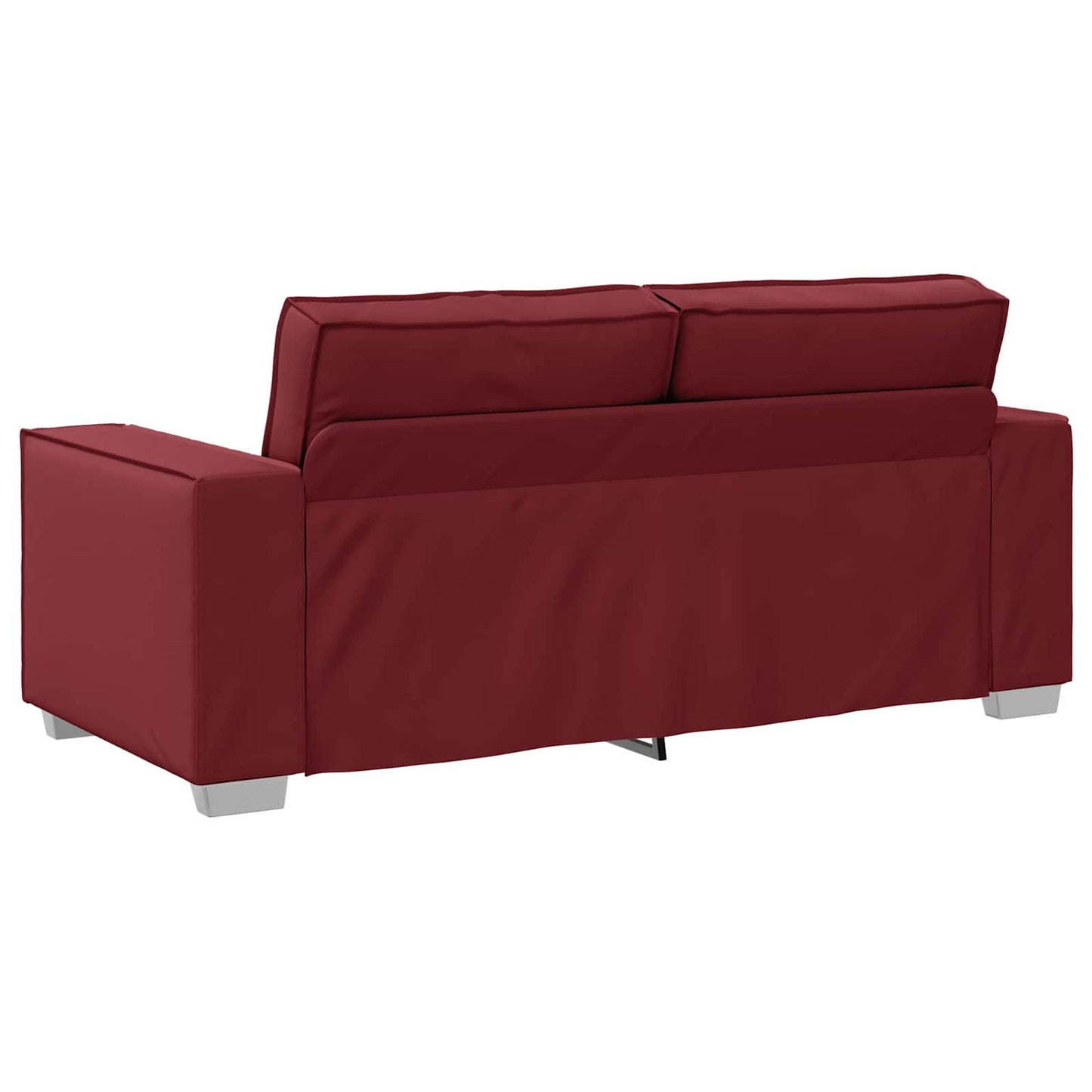 vidaXL Διθέσιος καναπές Κόκκινο 180 cm Τεχνητό Δέρμα