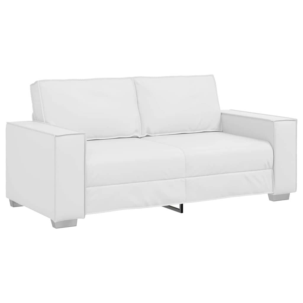 vidaXL Διθέσιος καναπές Λευκός 180 cm Τεχνητό Δέρμα