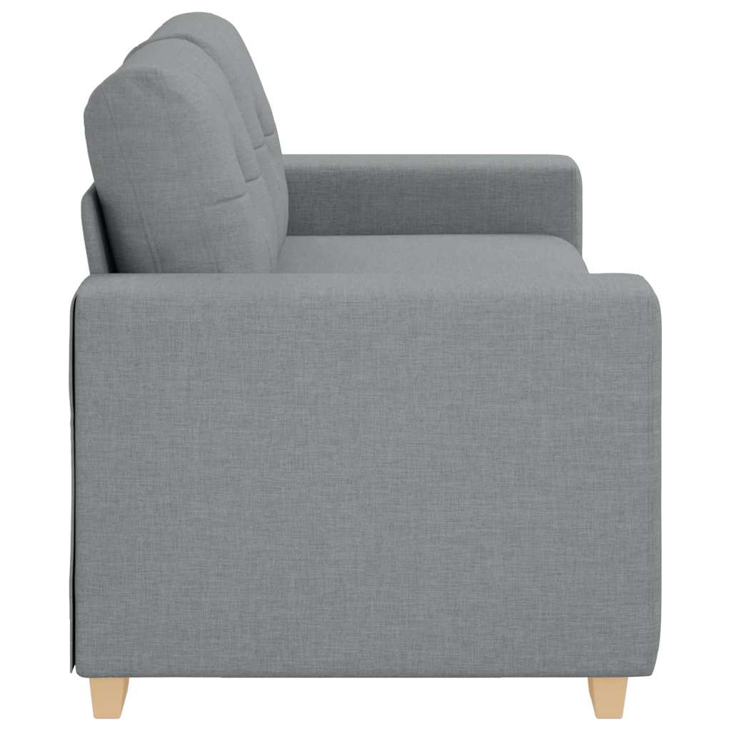 vidaXL Καναπές-Διθέσιος Ανοιχτό Γκρι 180 x 77 x 82 εκ. Ύφασμα
