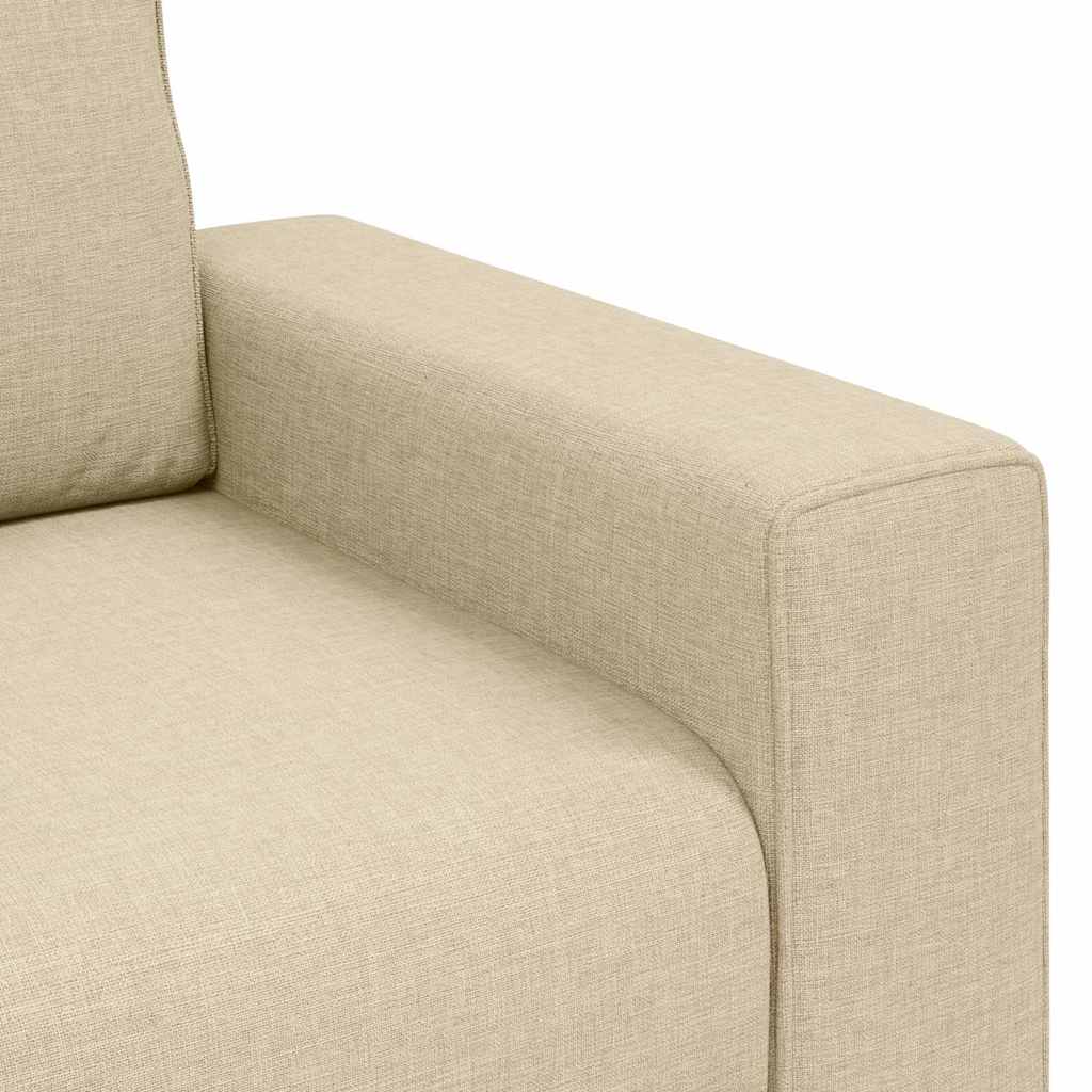 vidaXL Καναπές-Καρέκλα Μπεζ 100x77x82 εκ. Ύφασμα