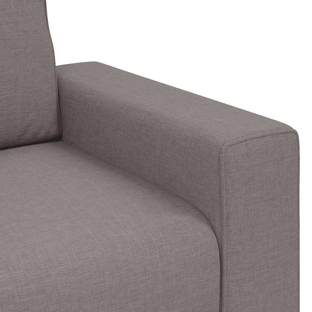 vidaXL Διθέσιος Καναπές Μπεζ 160x77x82 εκ. Ύφασμα