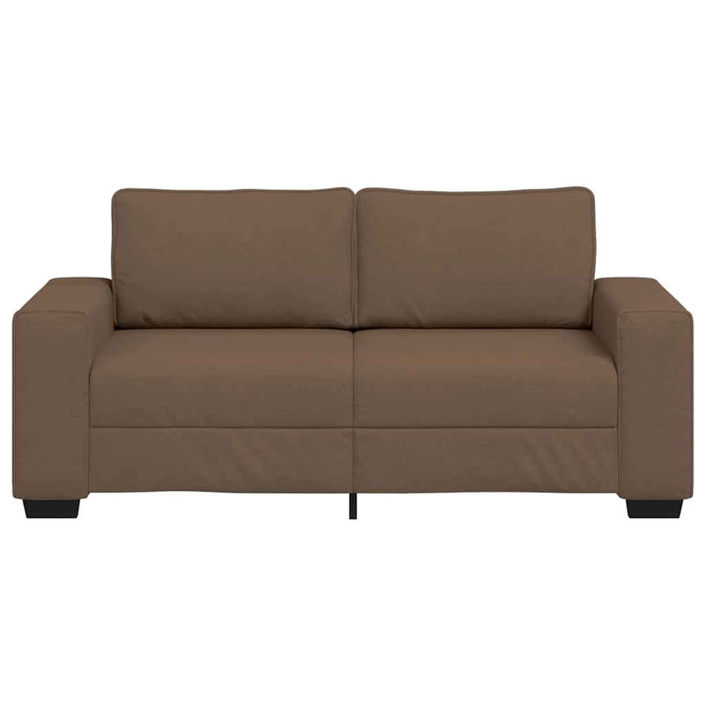 vidaXL Διθέσιος Καναπές Καφέ 180x77x82 εκ. Ύφασμα