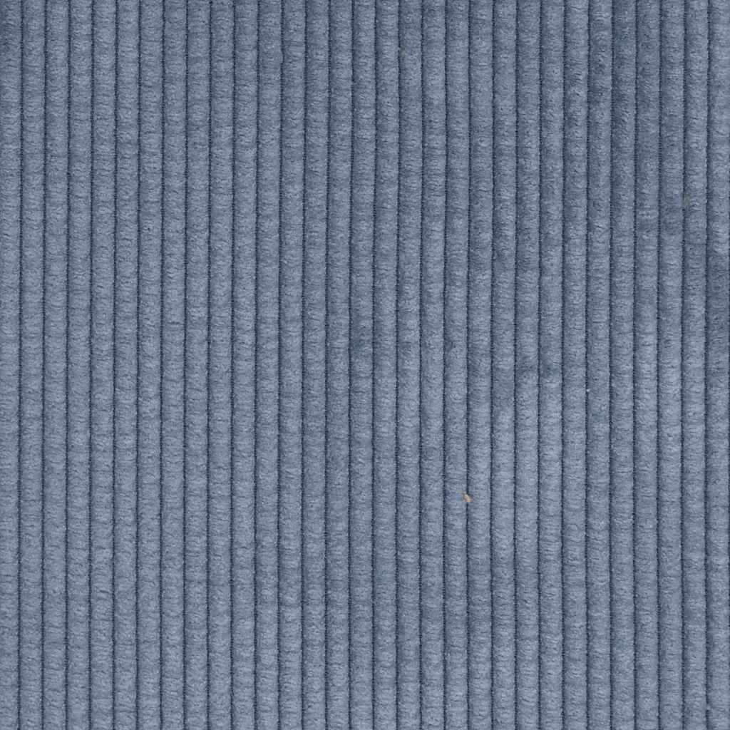 vidaXL Πολυθρόνα-Καναπέ Μπλε από Ύφασμα Κοτλέ 100x77x82 εκ.