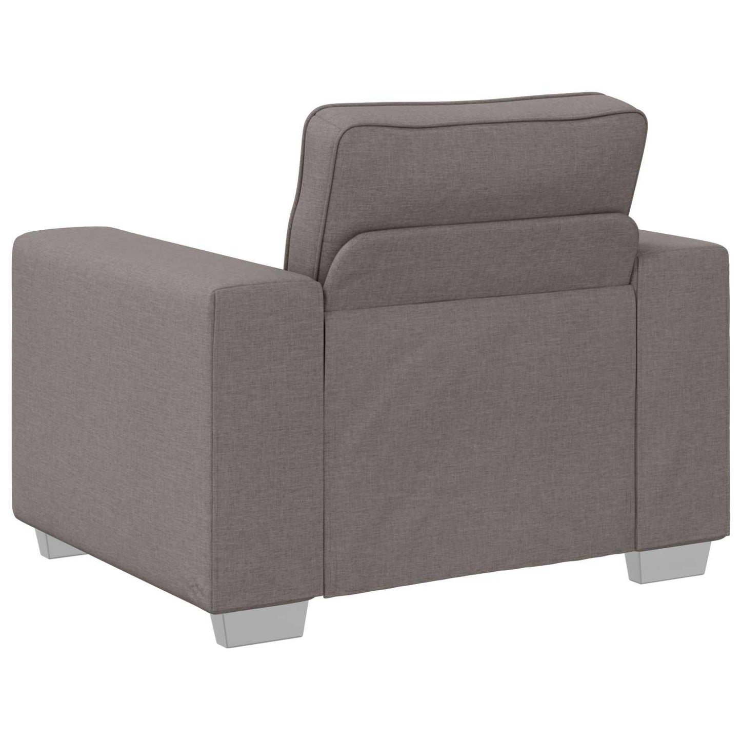 vidaXL Καθίσμα Σαλονιού Taupe 100 cm ύφασμα