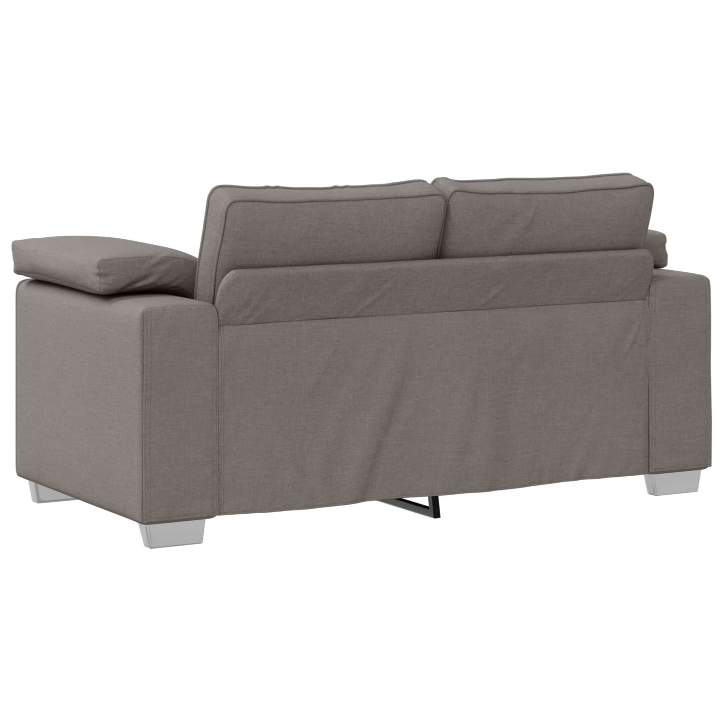 vidaXL Διθέσιος καναπές Taupe 160 cm ύφασμα