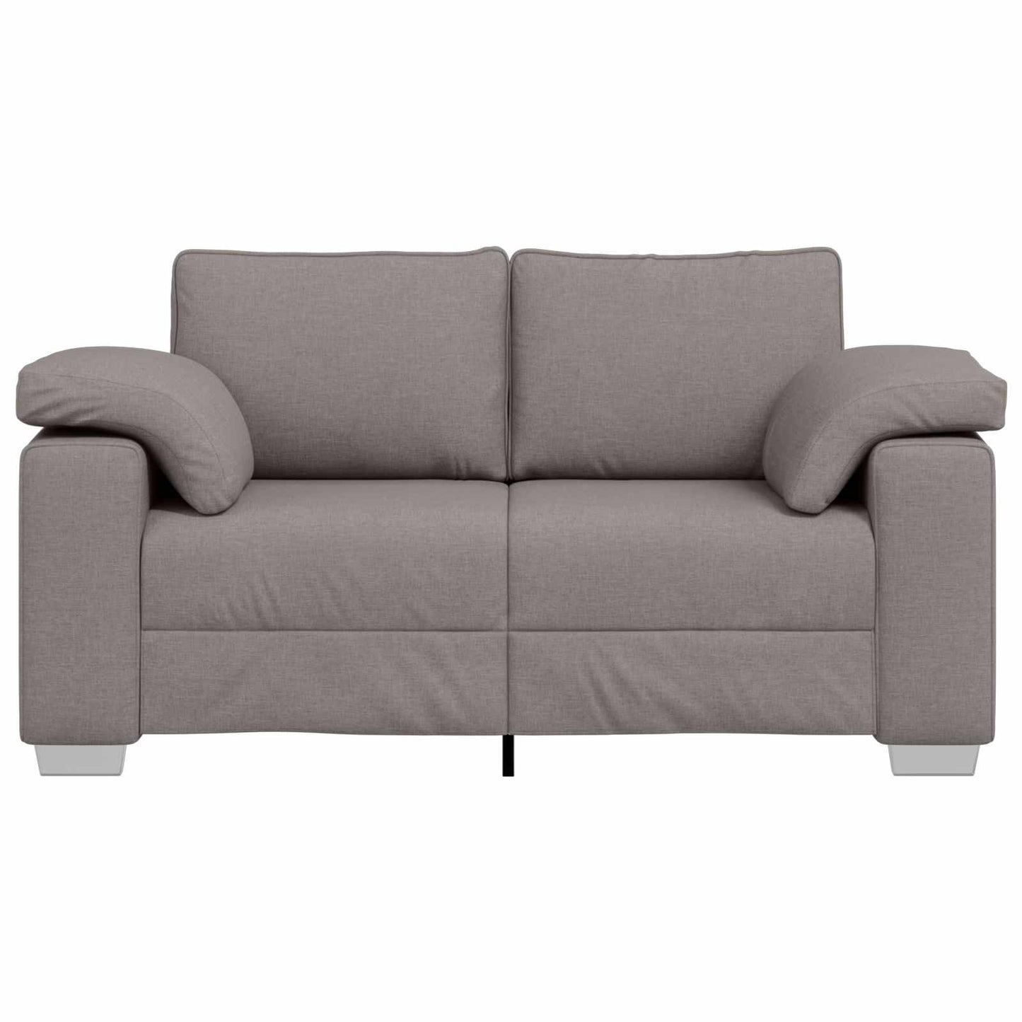vidaXL Διθέσιος καναπές Taupe 160 cm ύφασμα