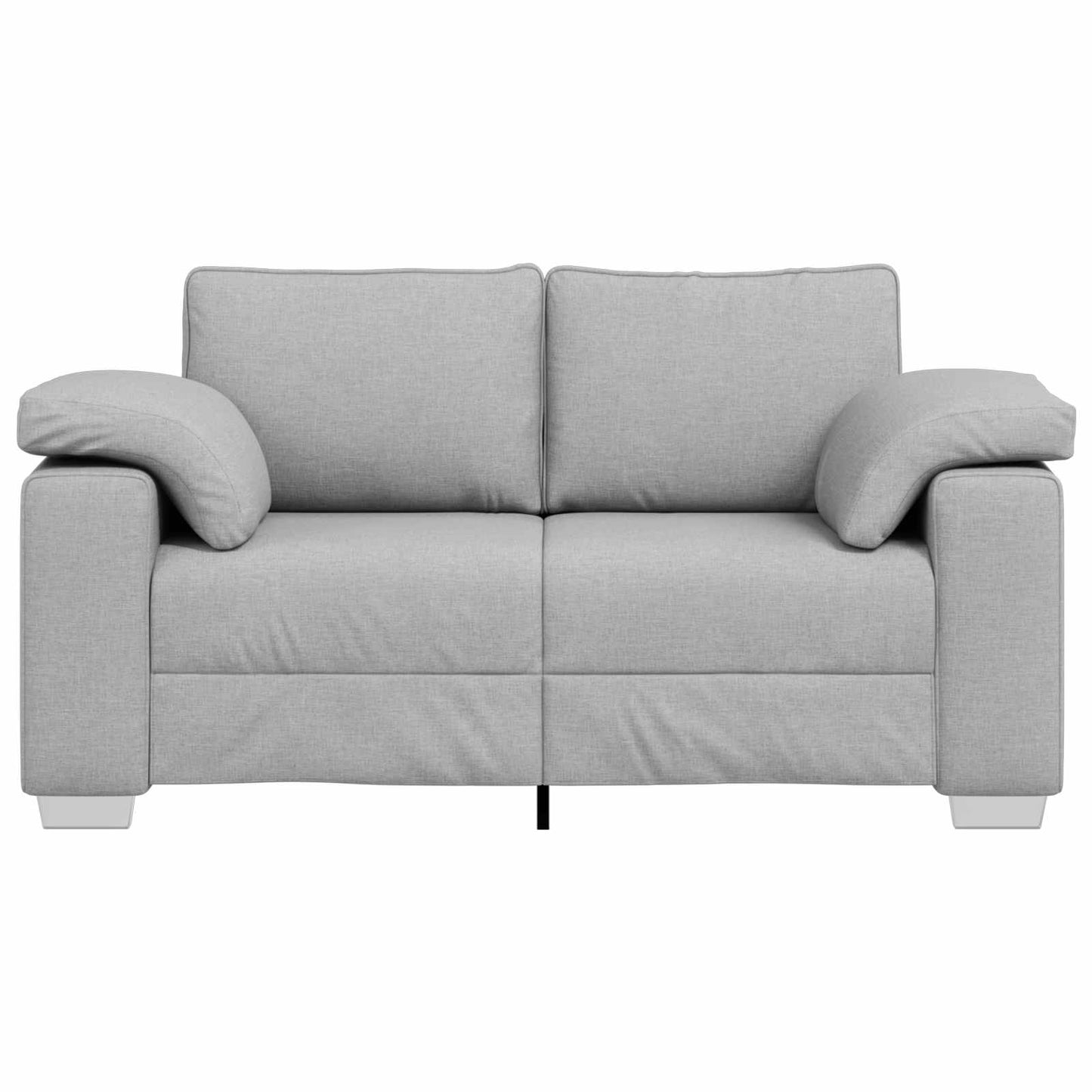 vidaXL Διθέσιος καναπές Σκίουρος Γκρί 160 cm ύφασμα