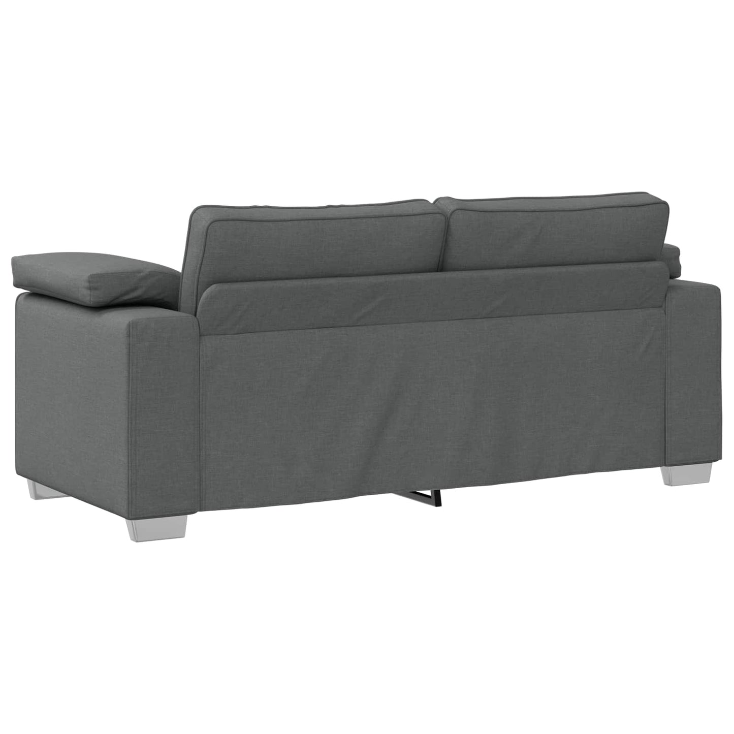 vidaXL Διθέσιος καναπές Σκούρο Γκρι 180 cm ύφασμα