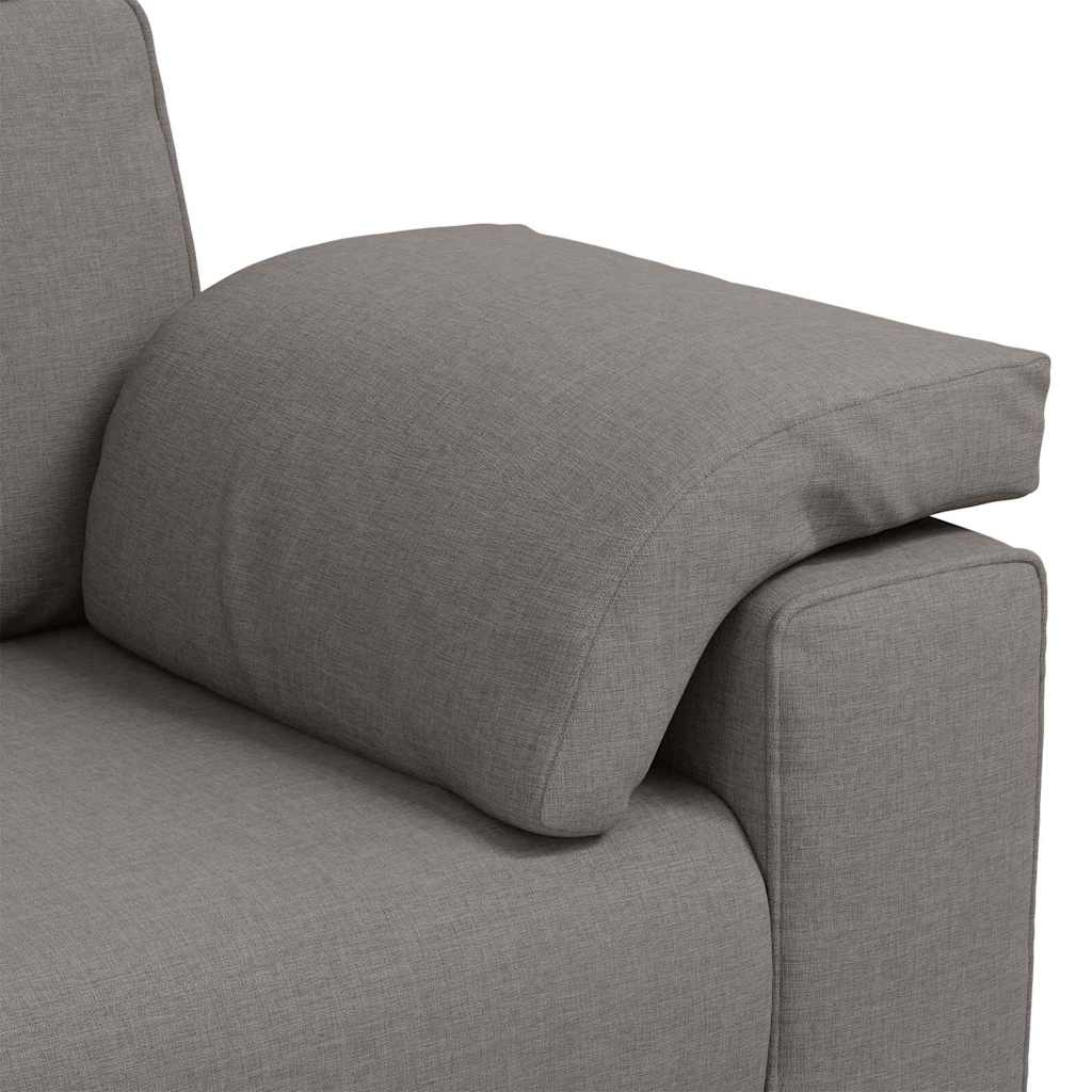 vidaXL Διθέσιος καναπές Taupe 180 cm ύφασμα
