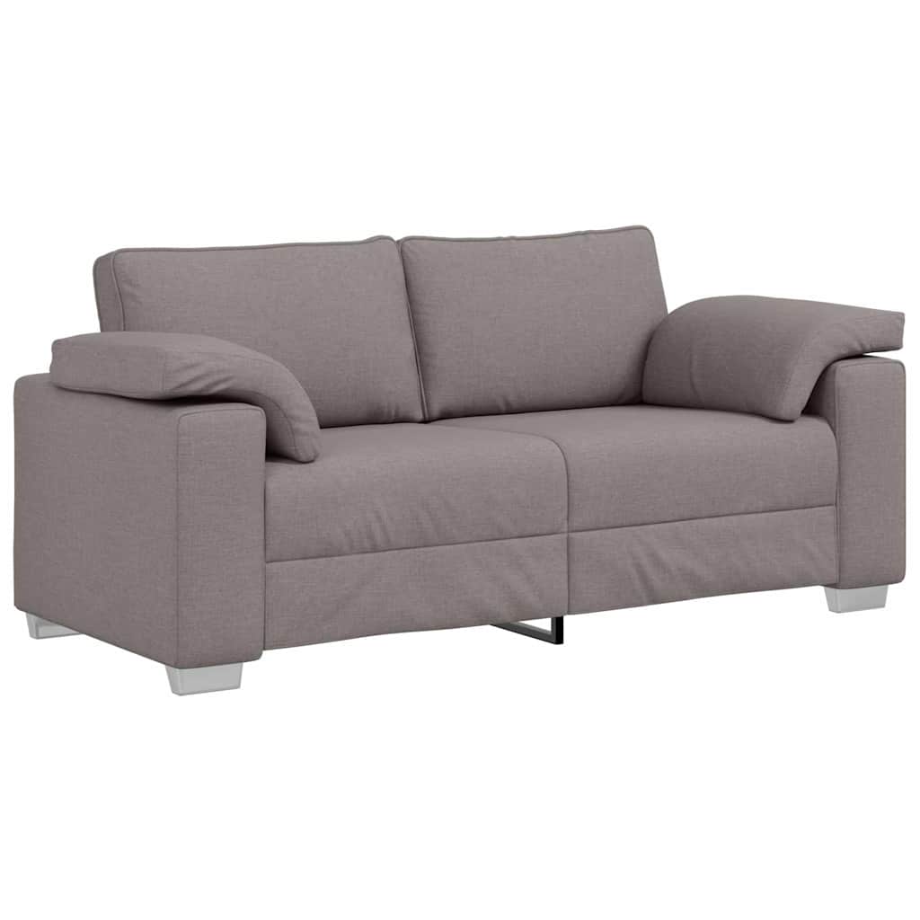 vidaXL Διθέσιος καναπές Taupe 180 cm ύφασμα