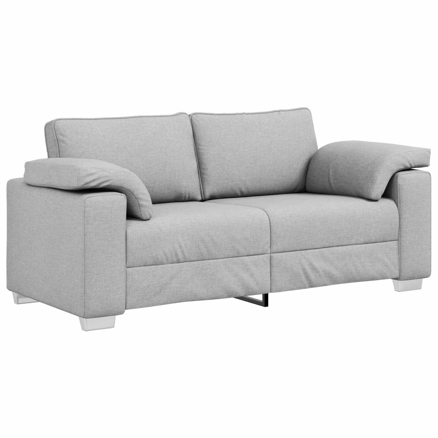 vidaXL Διθέσιος καναπές Σκίουρος Γκρί 180 cm ύφασμα