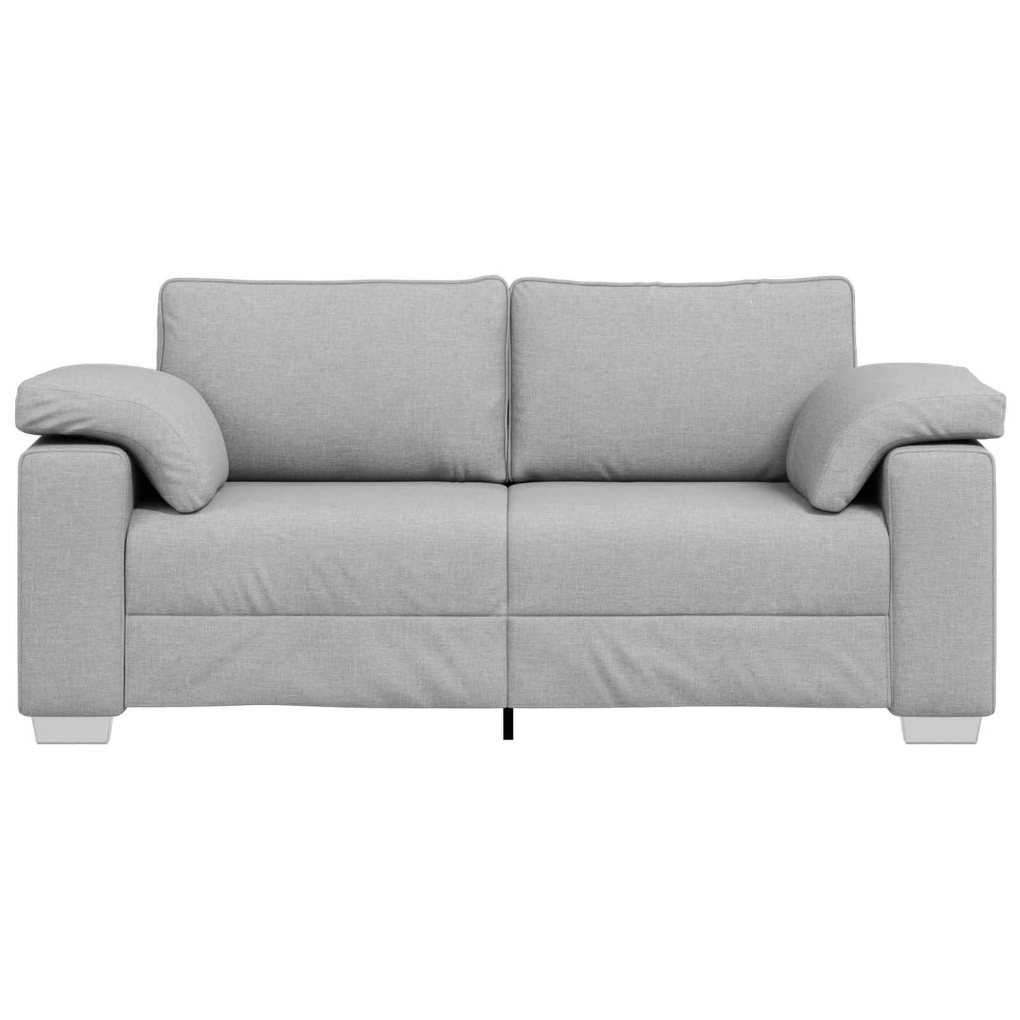 vidaXL Διθέσιος καναπές Σκίουρος Γκρί 180 cm ύφασμα