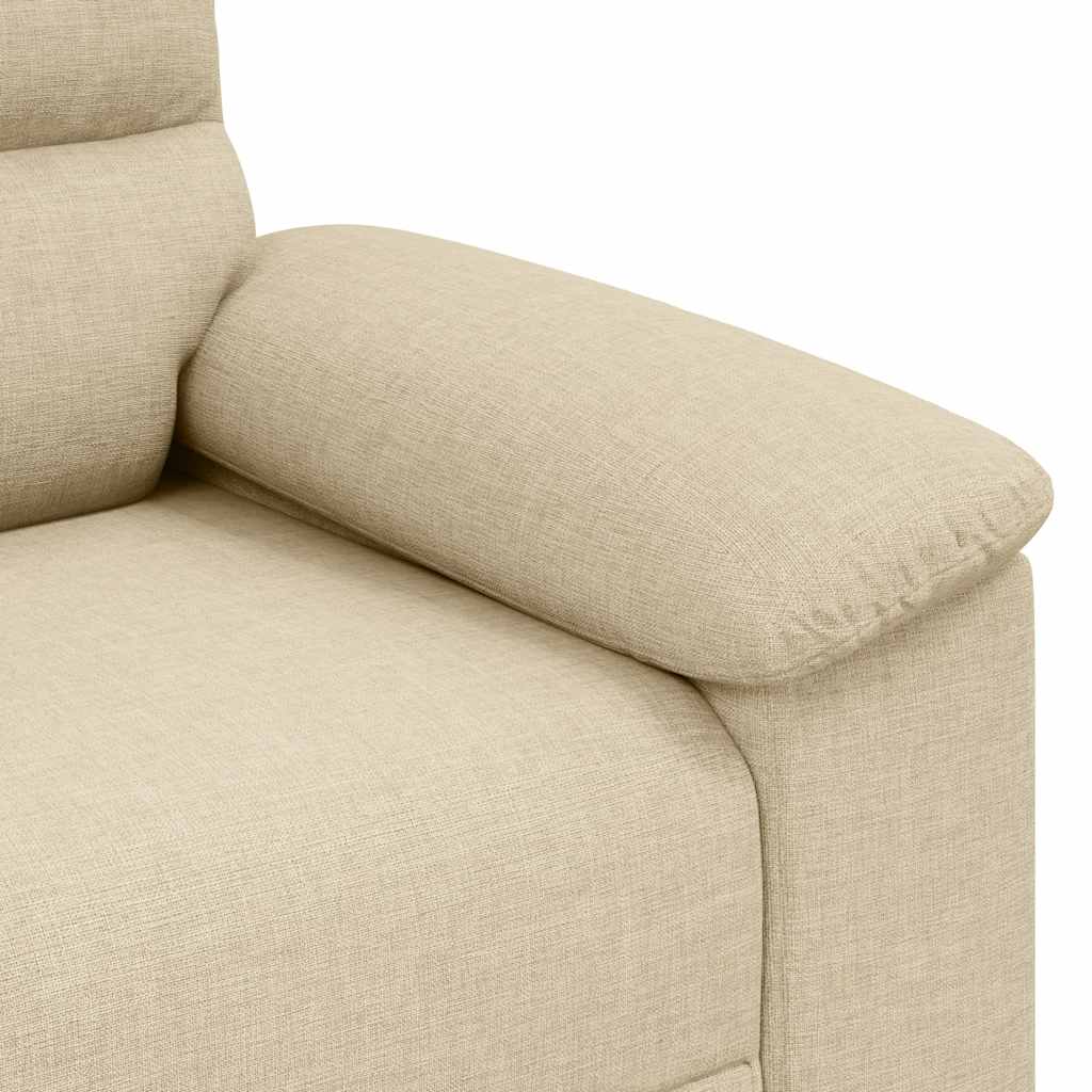 vidaXL Καναπές-Καρέκλα Μπεζ 100x81x84 εκ. Ύφασμα