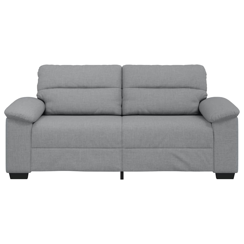 vidaXL Διθέσιος Καναπές Ανοιχτό Γκρι 180x81x84 εκ. Ύφασμα