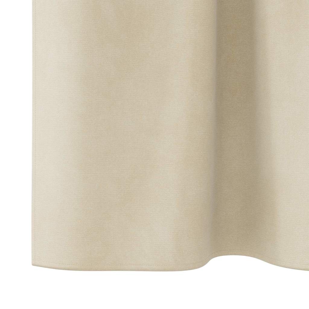 vidaXL Κουρτίνες συσκότισης 2 τμχ. Κρεμ 140 x 140 cm Βελούδο