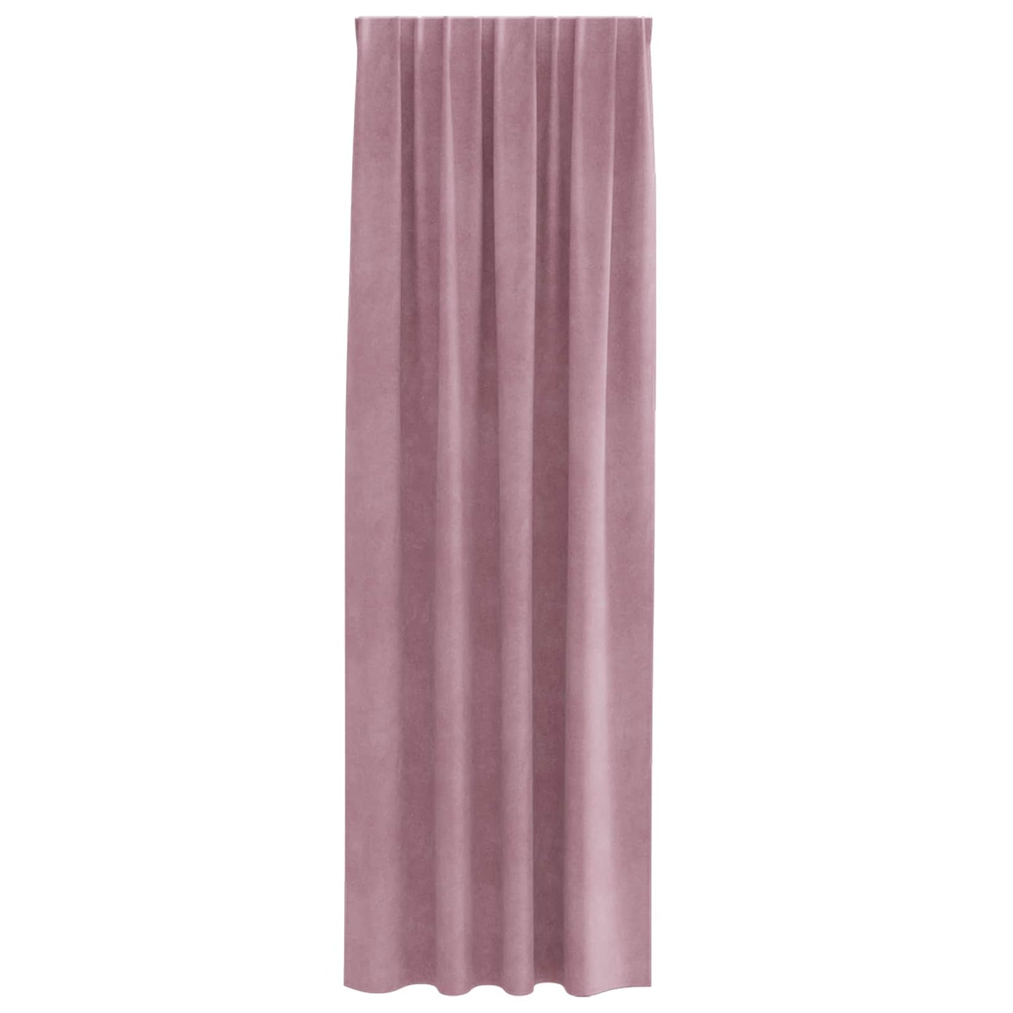 vidaXL Κουρτίνες συσκότισης 2 τμχ. Σκούρο ροζ 140 x 260 cm Βελούδο