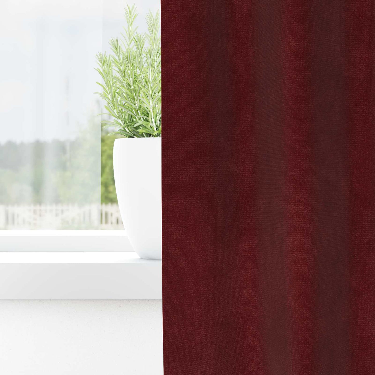 vidaXL Κουρτίνες συσκότισης 2 τμχ. Κόκκινο 140 x 140 cm Βελούδο