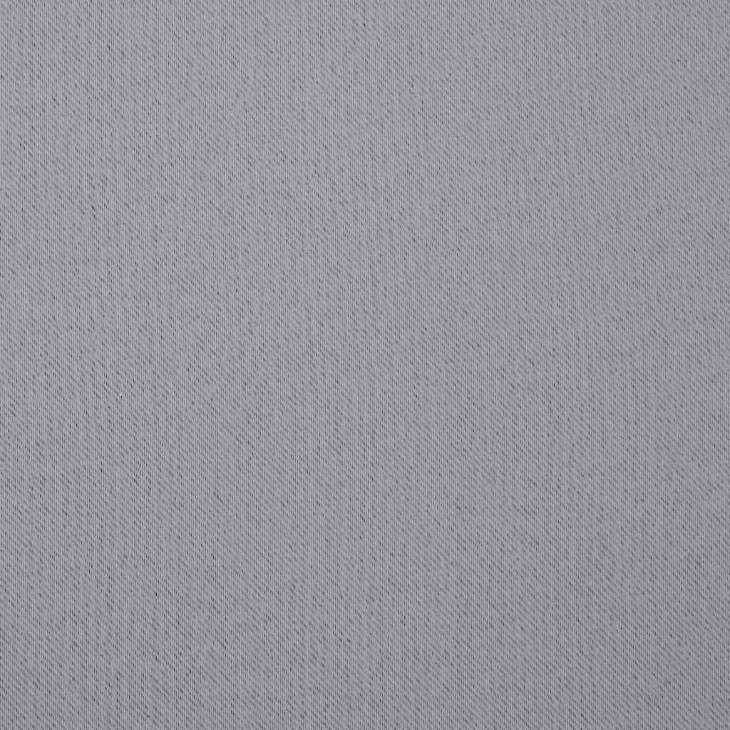 vidaXL Κουρτίνες 2 pcs Ανοιχτό γκρι 140 x 140 cm Πολυεστέρας