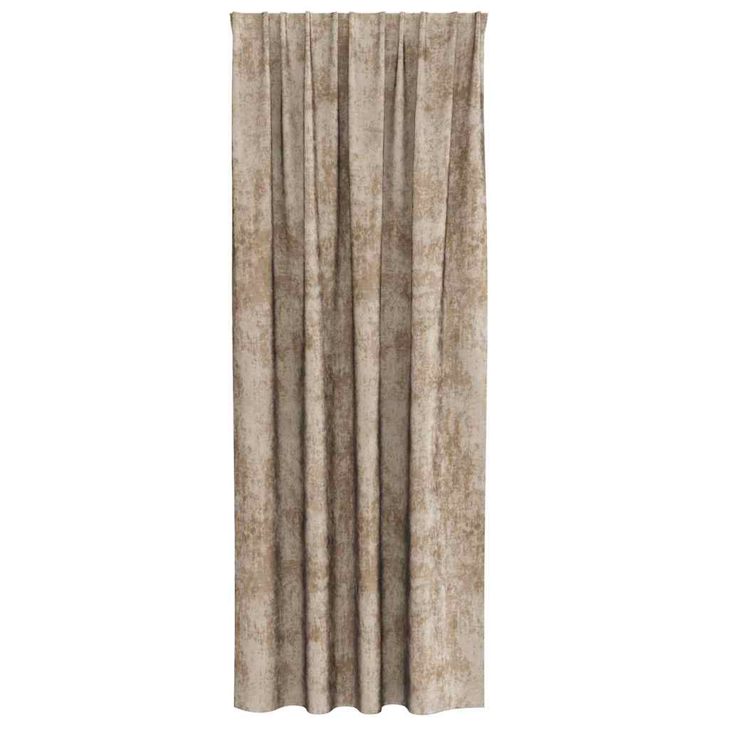 vidaXL Βελούδινες Κουρτίνες 2 τμχ. Μπρονζέ 245 x 140 εκ. Βελούδο
