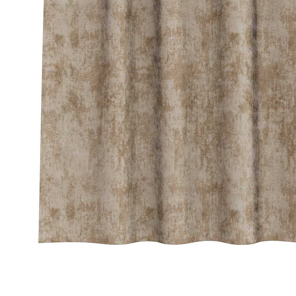 vidaXL Βελούδινες Κουρτίνες 2 τμχ. Μπρονζέ 140 x 140 cm Βελούδο