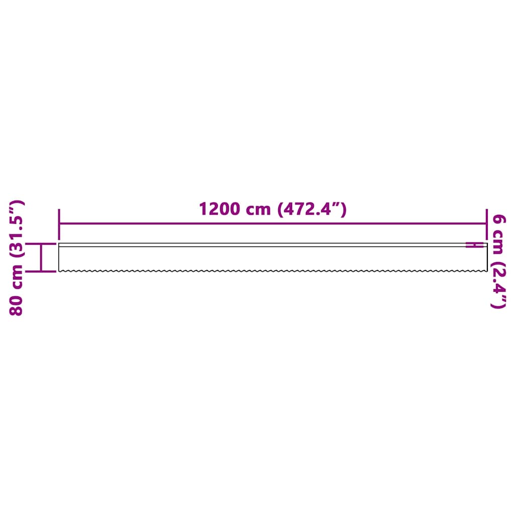 vidaXL Κουρτίνες με κουρτίνες Floral Λευκό 1200 x 80 εκ. Πολυεστέρας