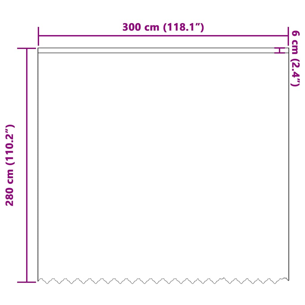 vidaXL Κουρτίνες με κουρτίνες Λευκό 500x100cm Πολυεστέρας