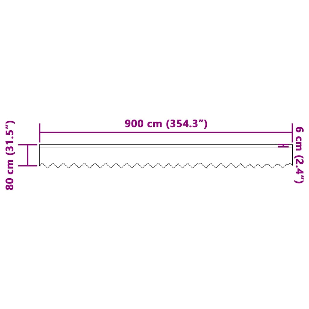 vidaXL Κουρτίνες με κουρτίνες Λευκό 500x100cm Πολυεστέρας