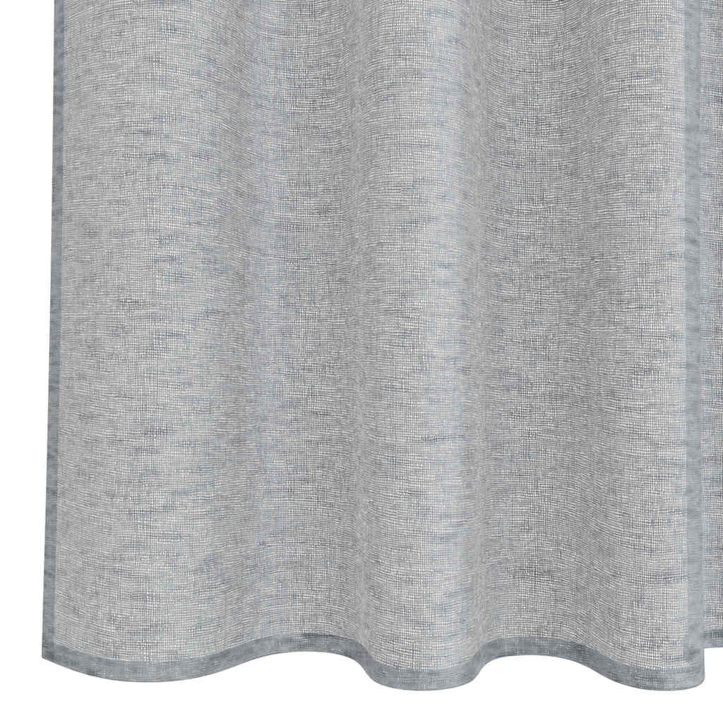 vidaXL Κουρτίνα βυσσινί 2 pcs Σκούρο Γκρι 245 x 140 εκ. Πολυεστέρας