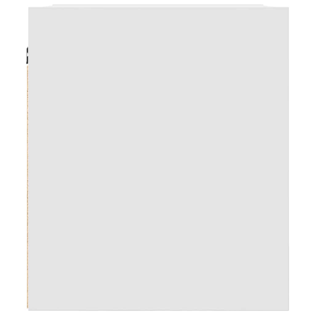 vidaXL Κομοδίνο Επιτοίχιο Λευκά 38x34x40 εκ.